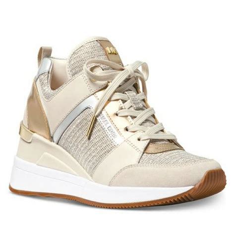 michael kors tennis shoes gold|Michael Kors tennis shoes wedges.